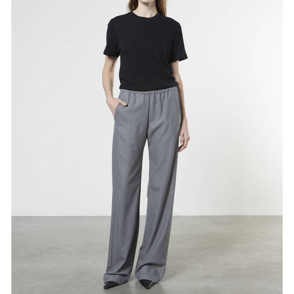 NEW ENZA COSTA cashmere loose short sleeve tee in black